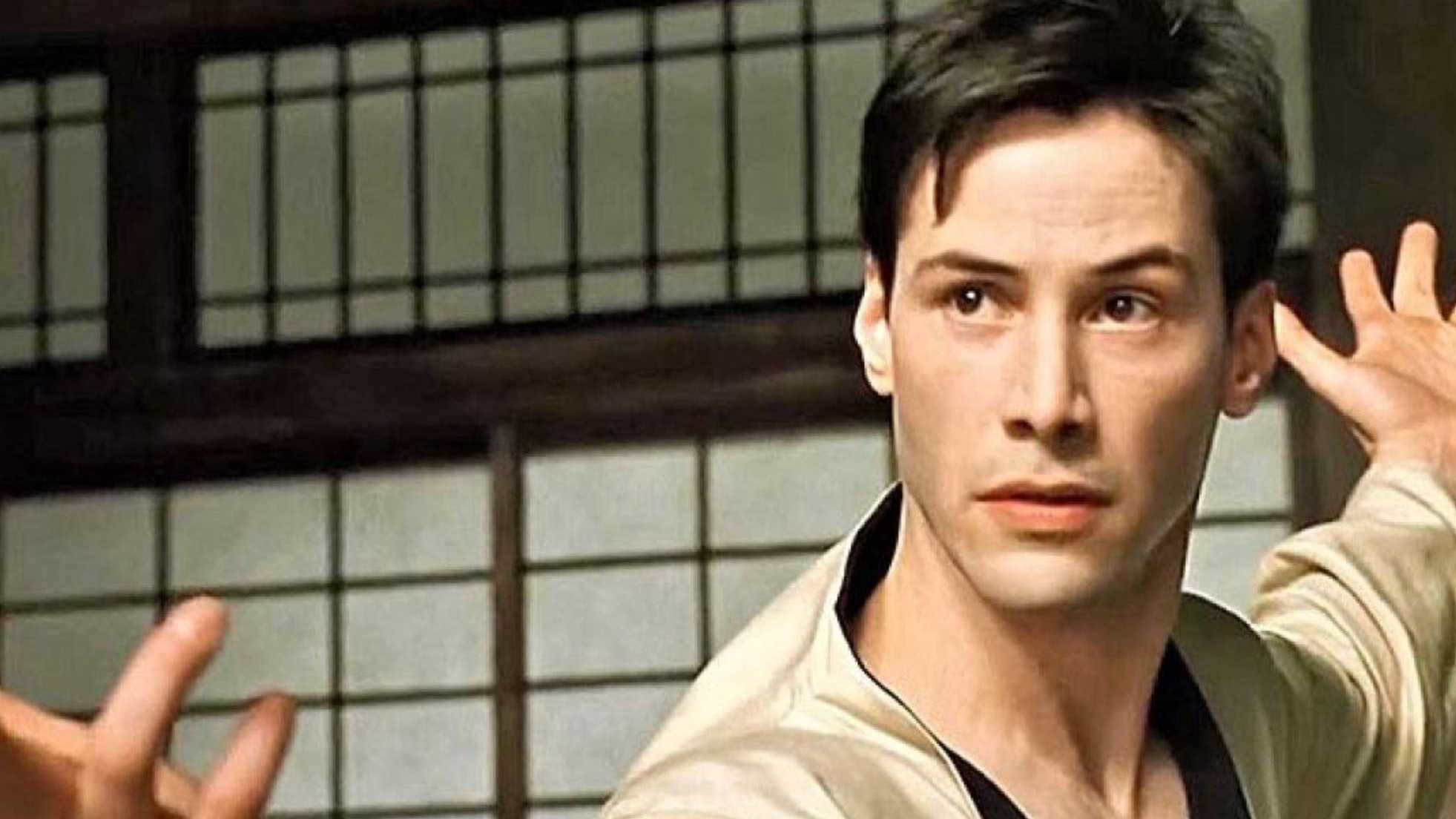 Keanu reeves the matrix cropped processed by imagy