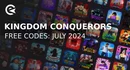 Kingdom conquerors codes july 2024