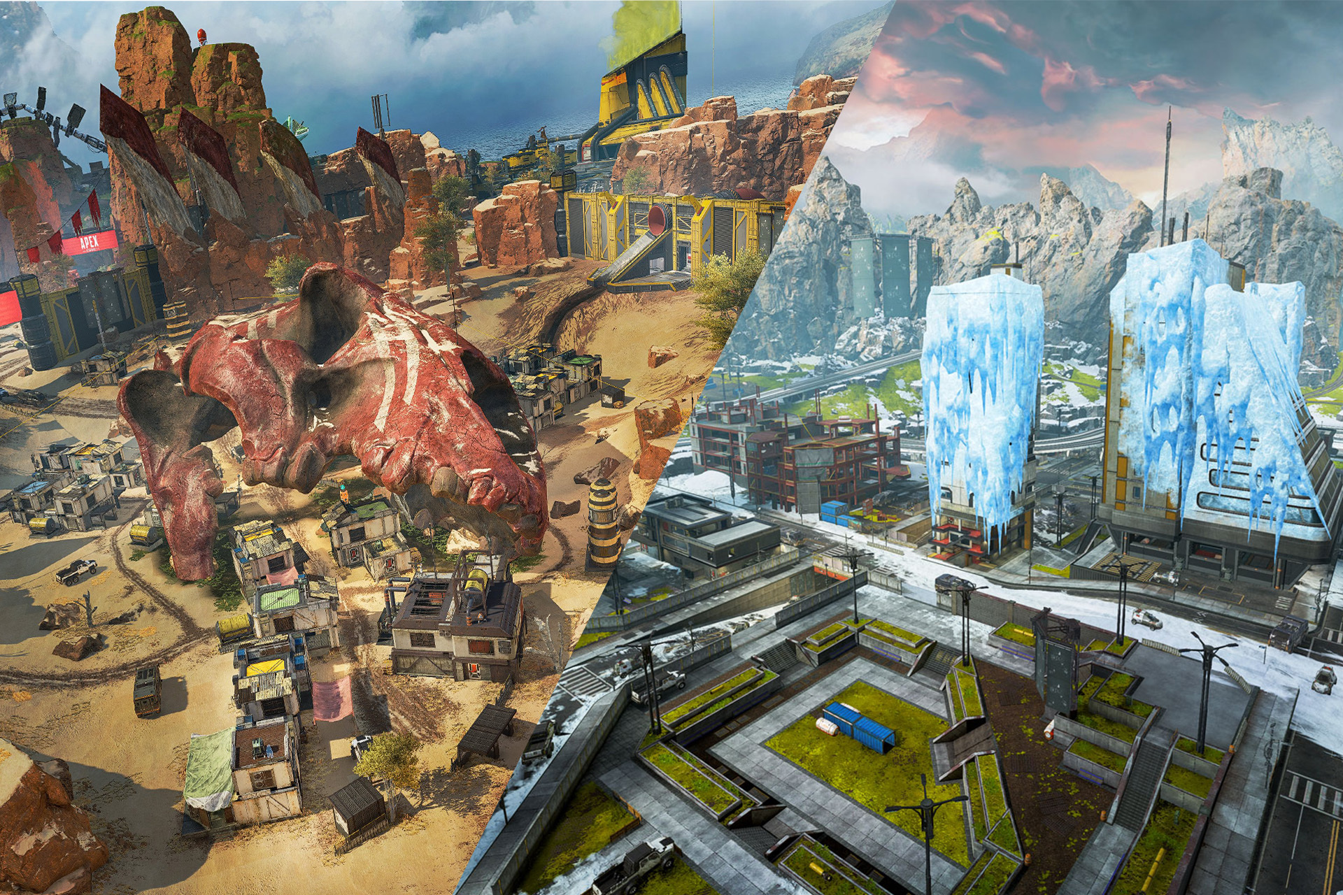 Apex Legends Mobile To Rotate Maps Next Season MobileMatters   Kings Canyon Worlds Edge 