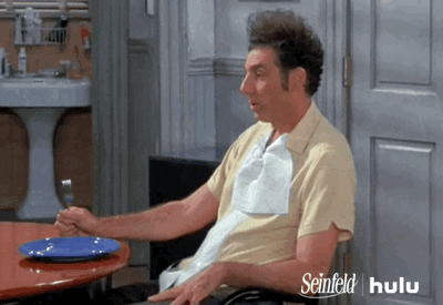 Kramer bored seinfeld