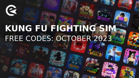 Kung fu fighting simulator codes october 2023
