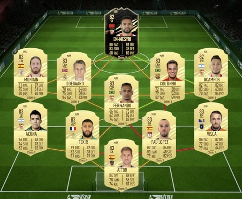 La liga potm iago aspas sbc la liga