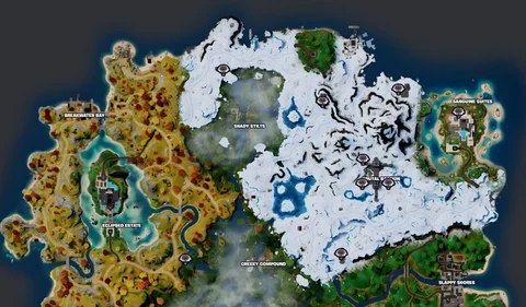 Launchpad location fortnite chapter 4 season 4 northside