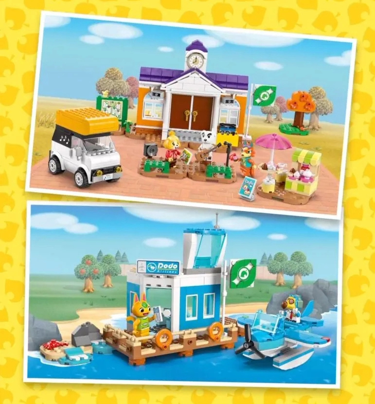 Brick Your Island Paradise: наборы LEGO Animal Crossing выйдут этим летом