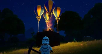 Lego fortnite balloons