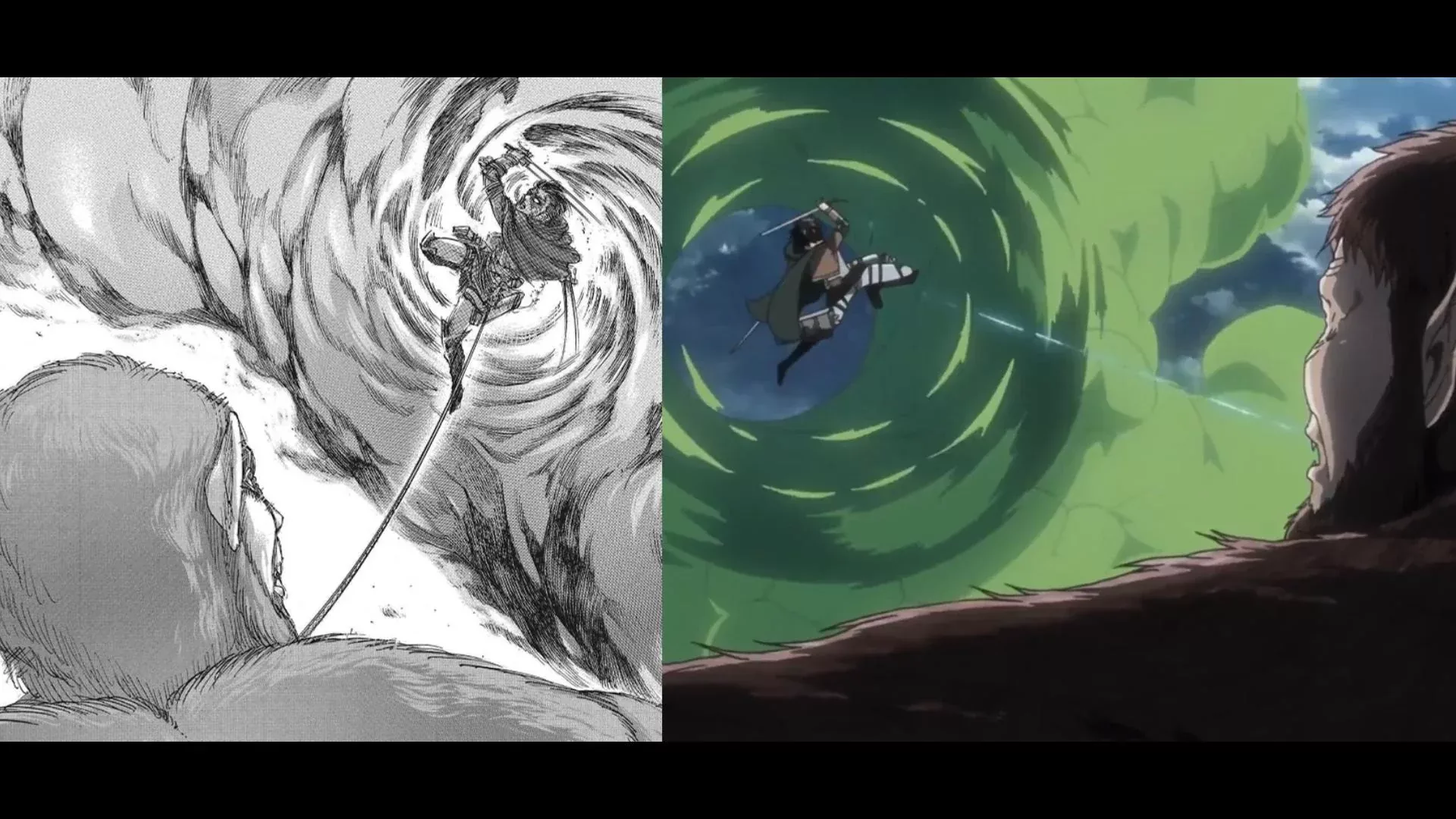 Levi vs beast titan