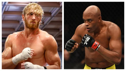 Logan paul Anderson silva fight