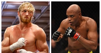 Logan paul Anderson silva fight