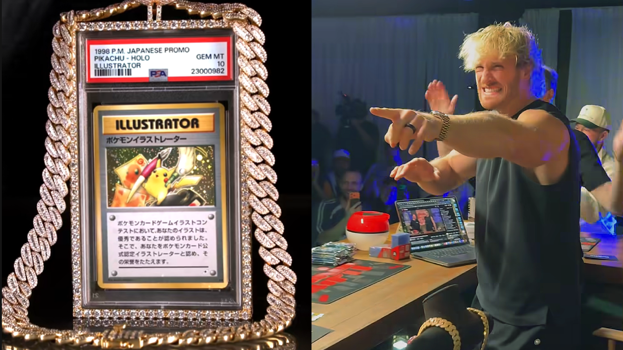 Logan paul pikachu illustrator