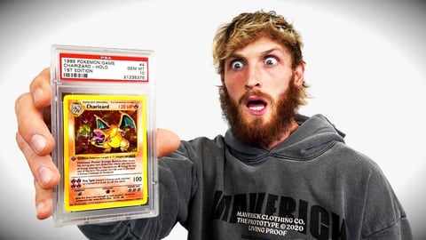 Logan paul pokemon card