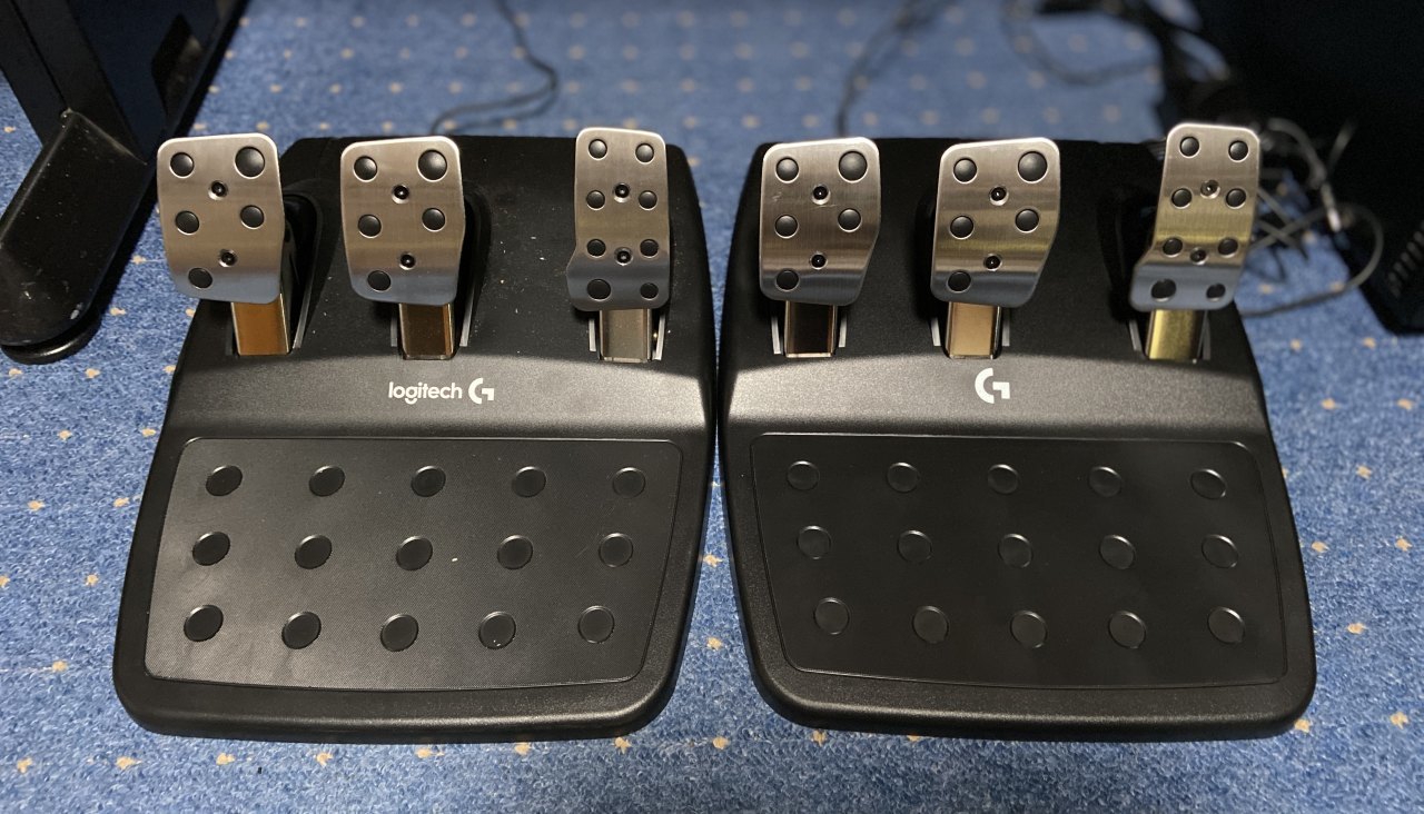 Logitech g923 g29 vergleich pedalen