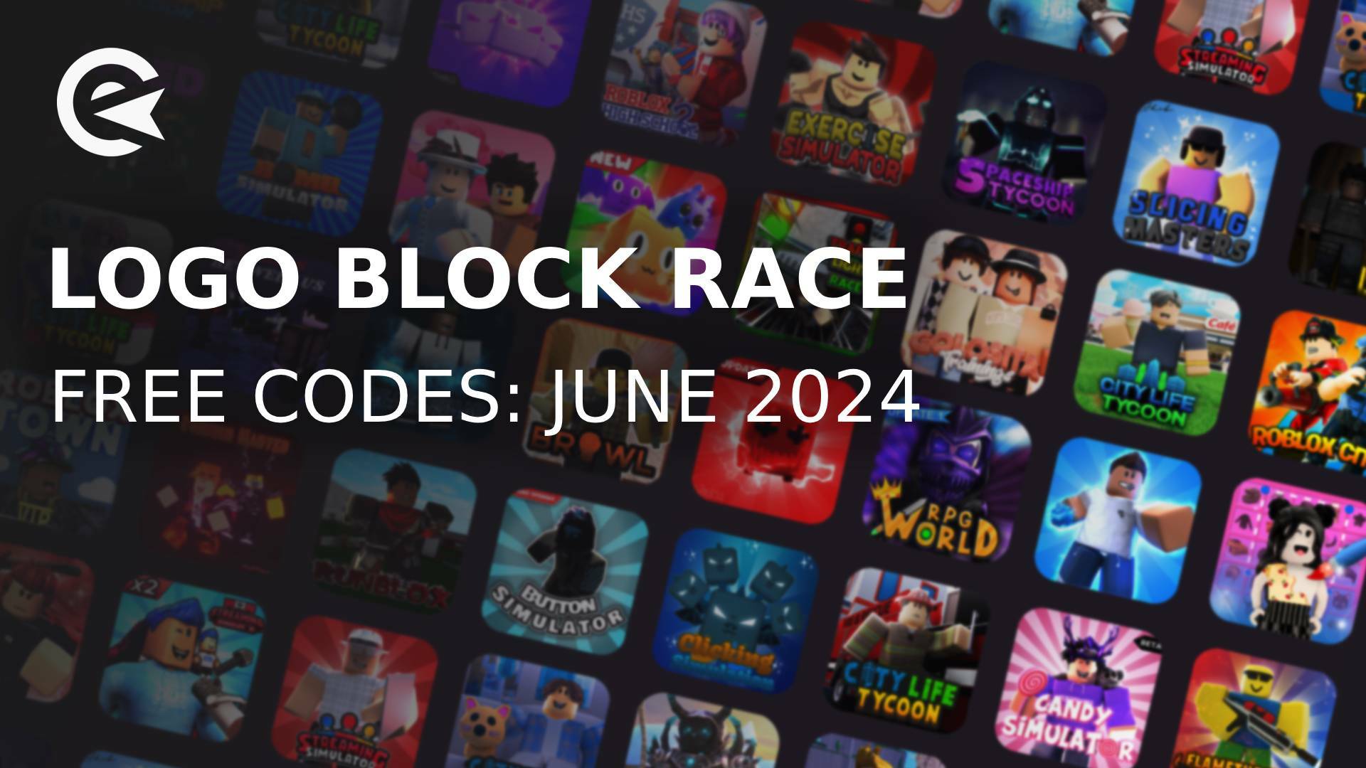 Logo block race codes june