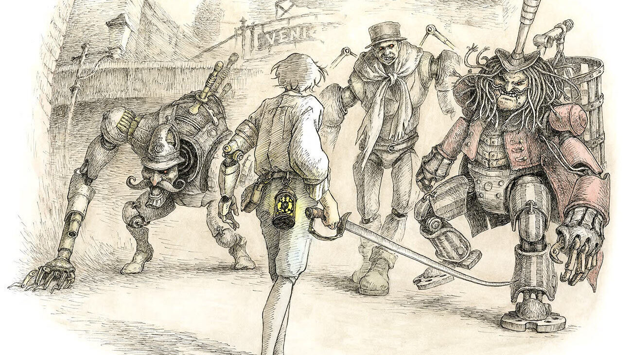 Lop picture book pinocchio vs automatons