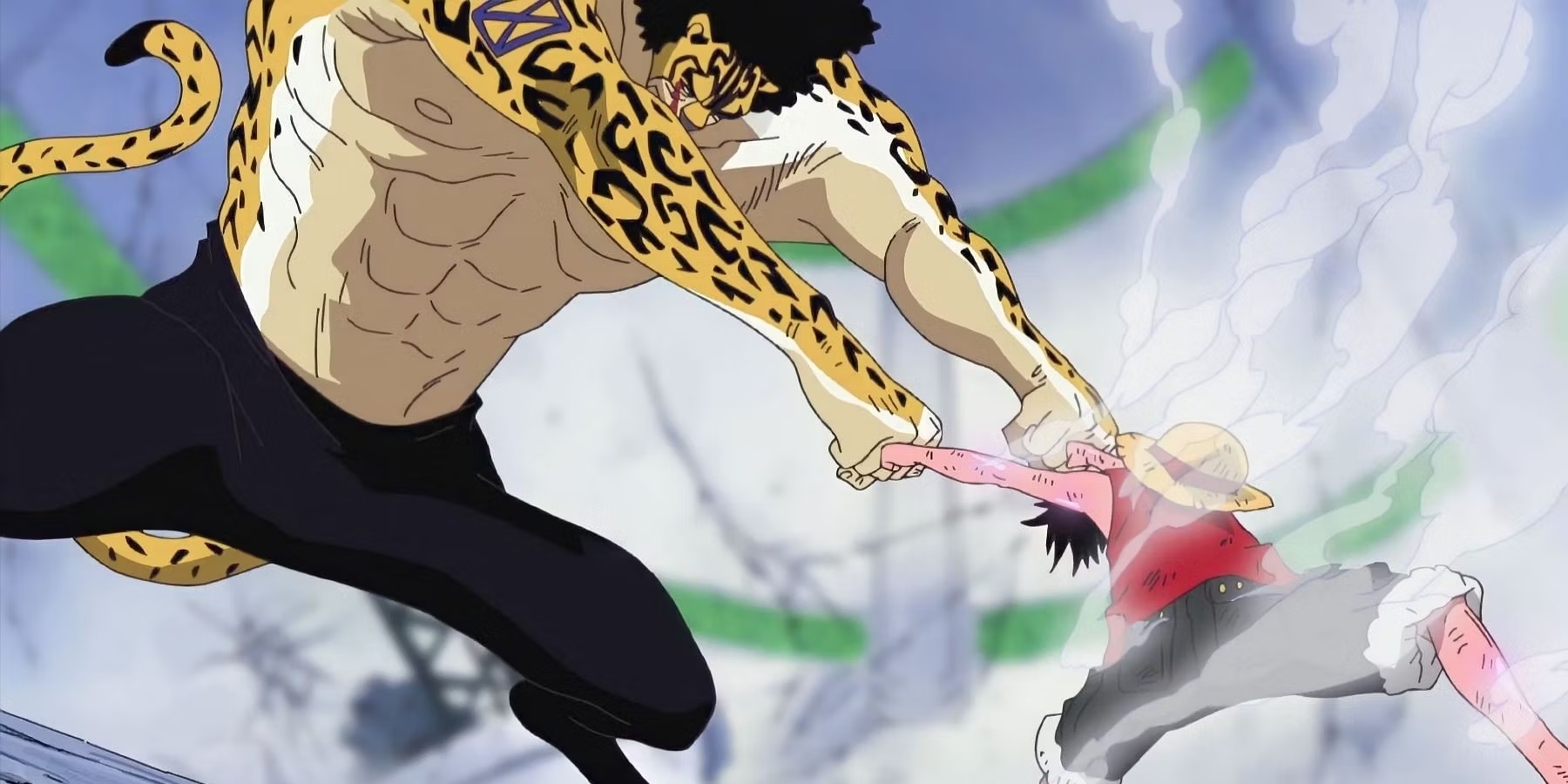 Luffy vs lucci