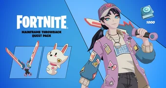 Mainframe throwback quest pack fortnite