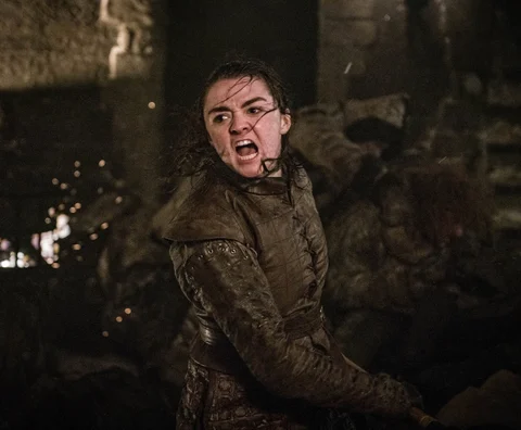 Maisie williams hates arya stark