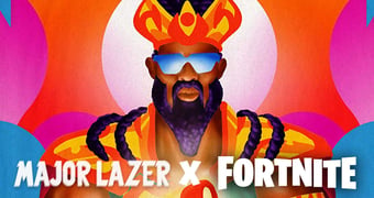 Major lazer fortnite skin