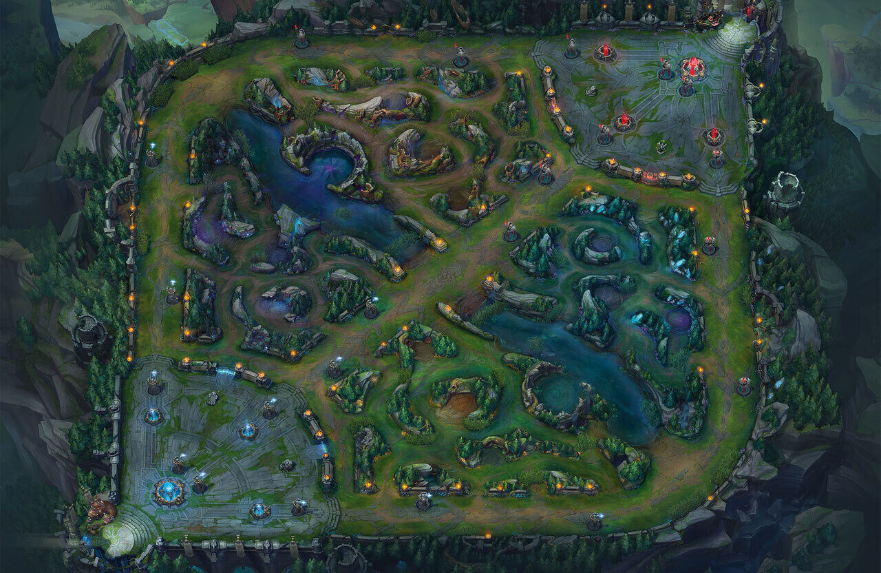 That classic LoL Map Summoner