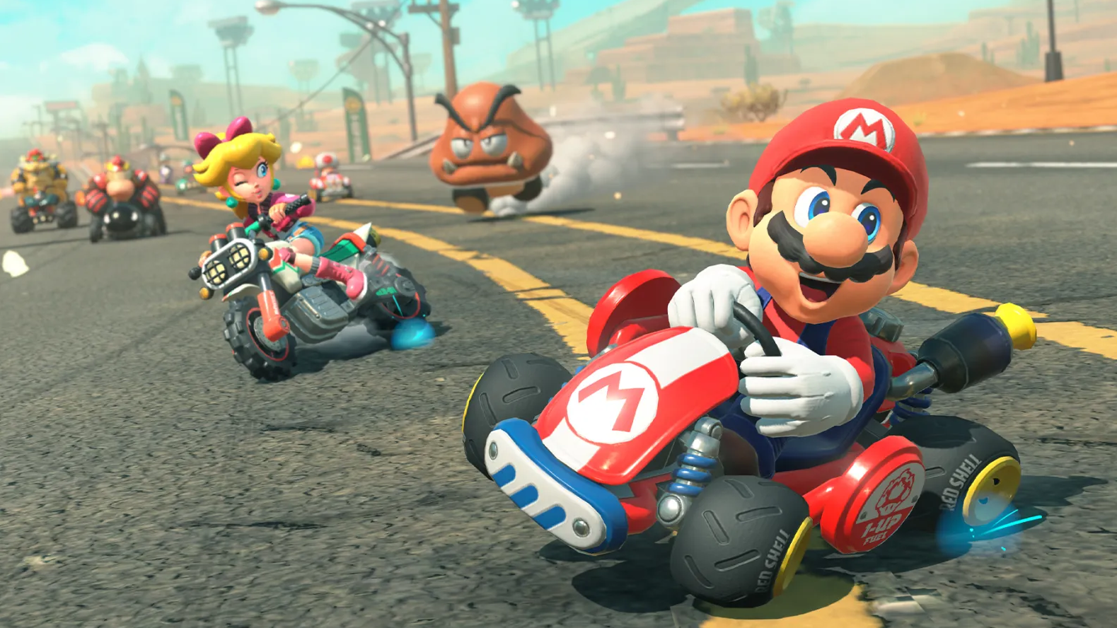 Mario kart world intro
