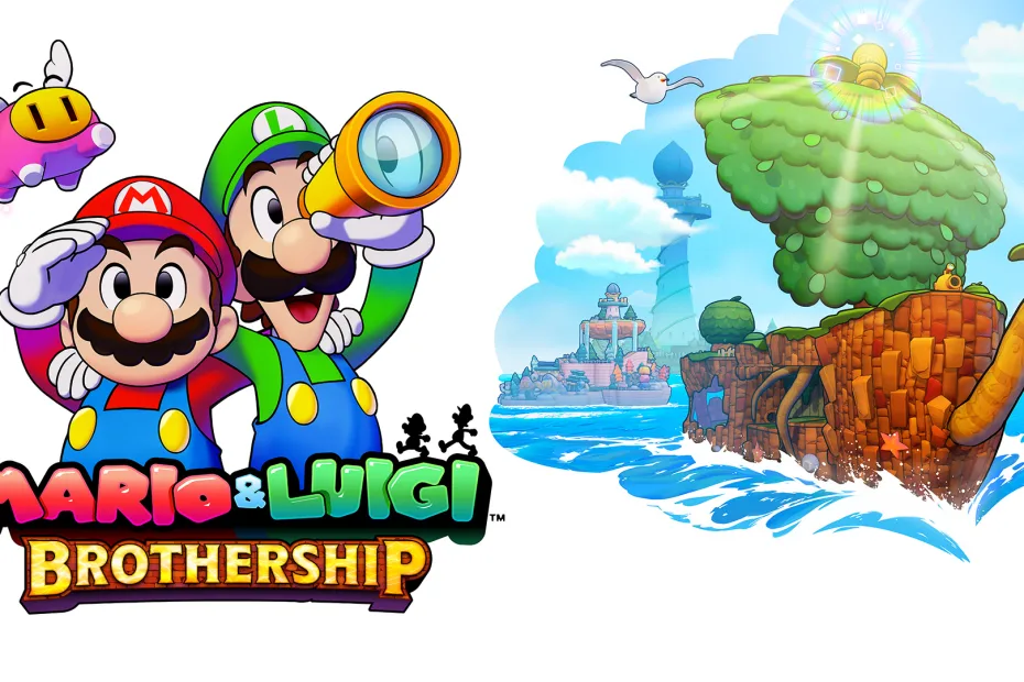 Mario luigi brothership
