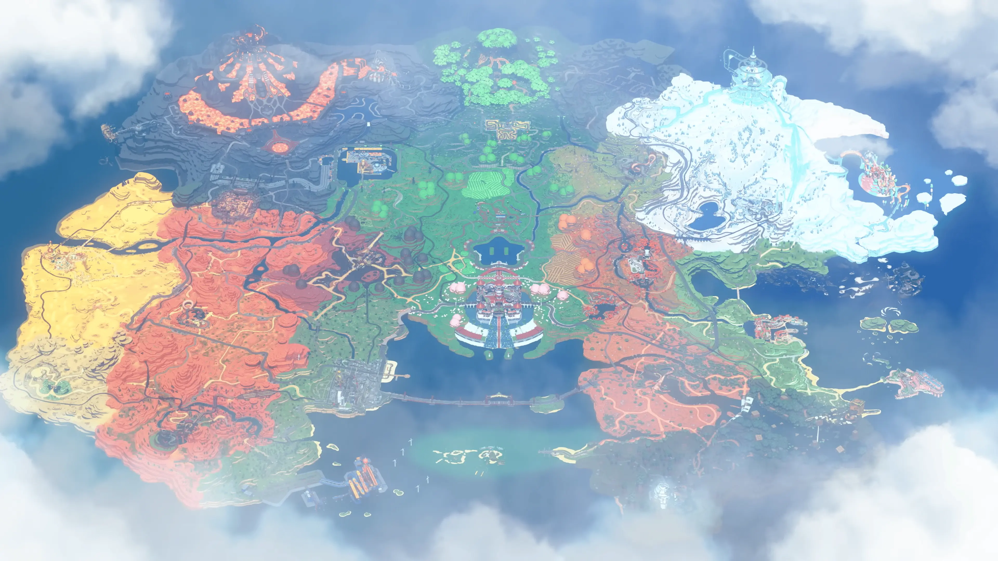 Mariokart world map 2