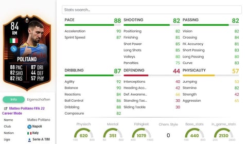 So bekommt ihr RTTK Matteo Politano in FIFA 22 Ultimate Team