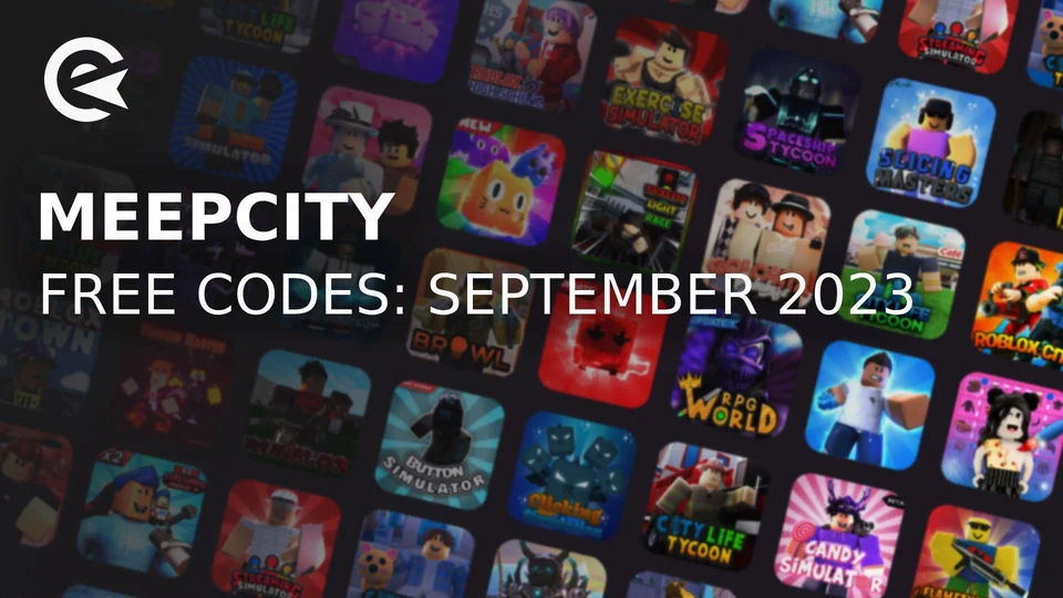 Meep City codes for December 2023