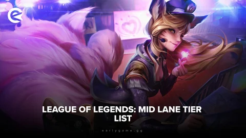 Mid lane tier list header image