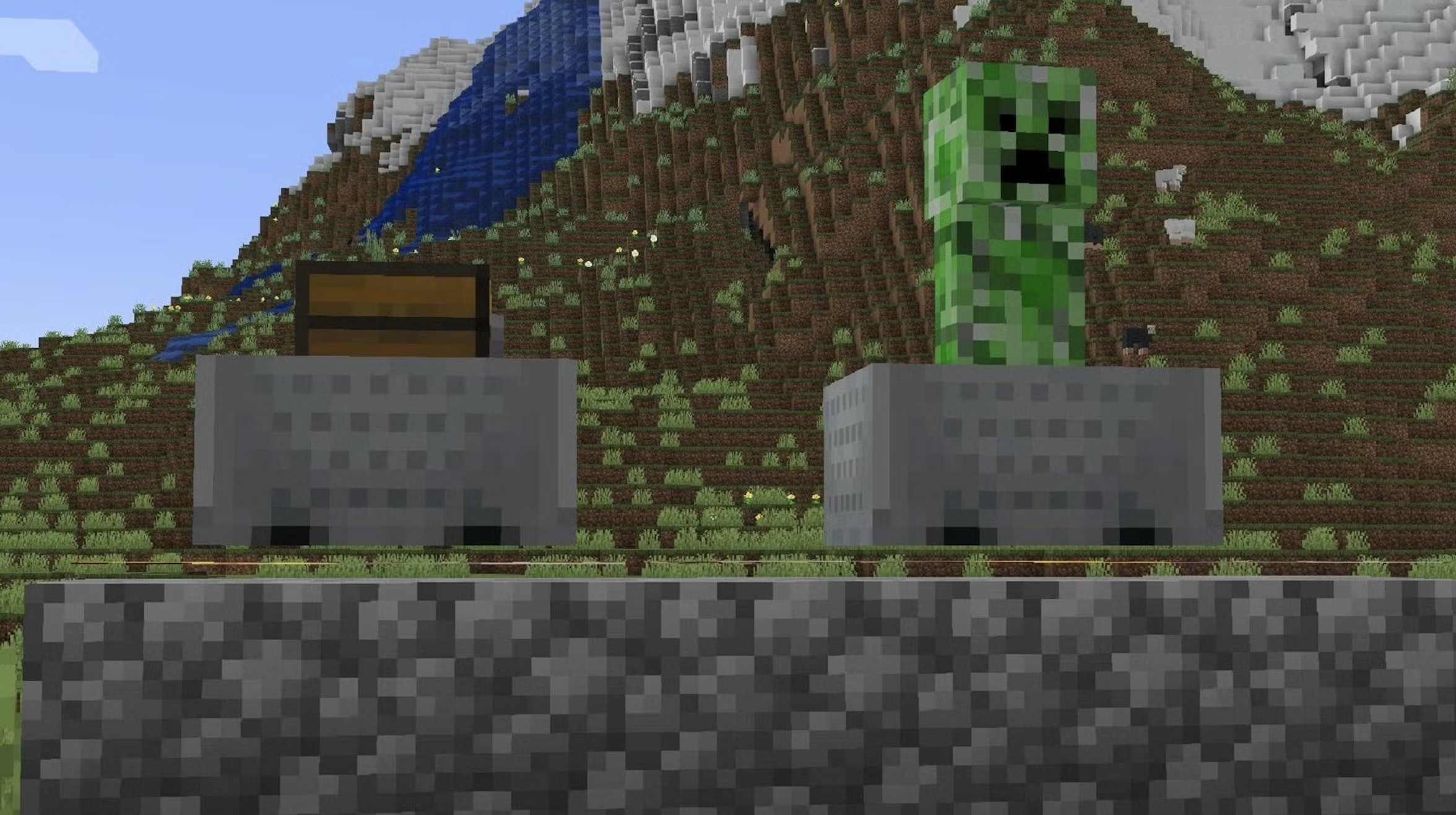 Mine cart minecraft