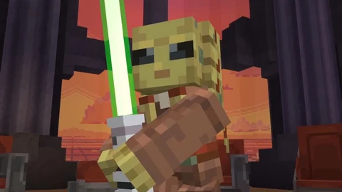 The Minecraft Star Wars DLC is the Way