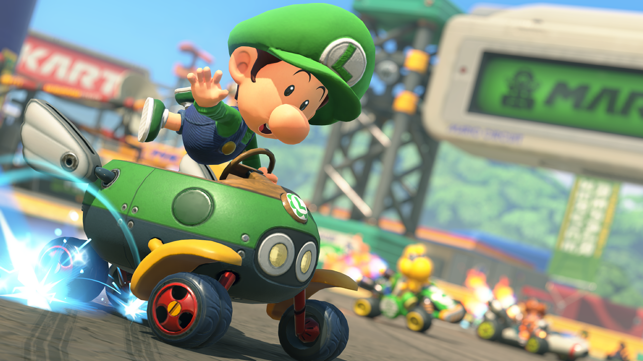 Mk world baby luigi