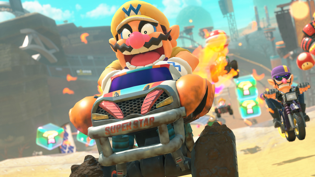 Mk world wario