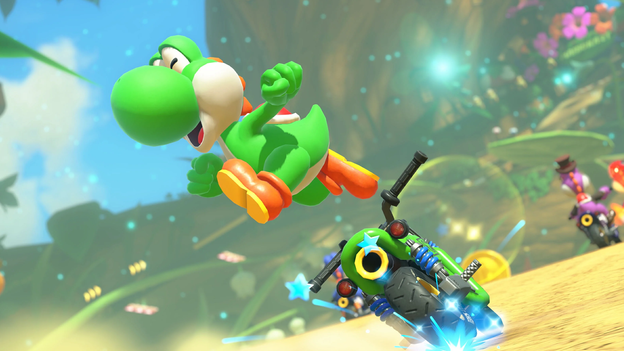 Mk world yoshi