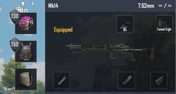 Mk14 loadout pubg mobile