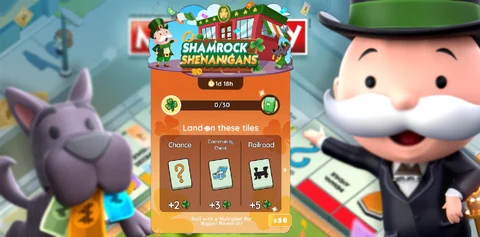 Monopoly go shamrock shenanigans event