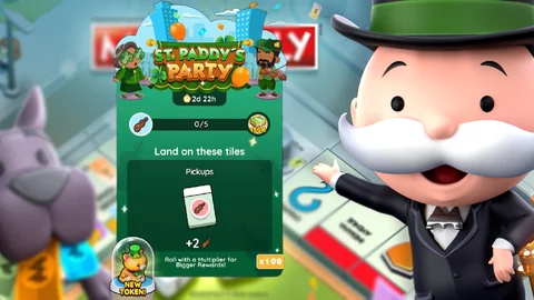 Monopoly go st paddys party event