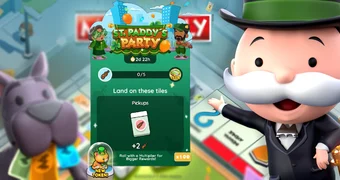 Monopoly go st paddys party event