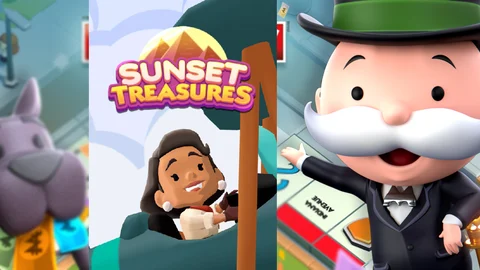 Monopoly go sunset treasures event