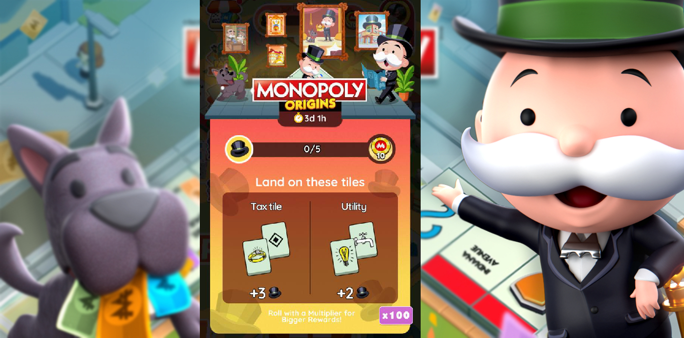 Monopoly Go Событие Monopoly Origins: награды, этапы и способы получения очков