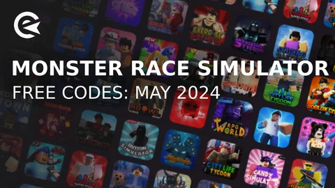 Monster race simulator codes may