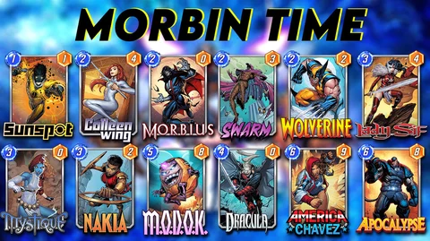 Morbin time deck list