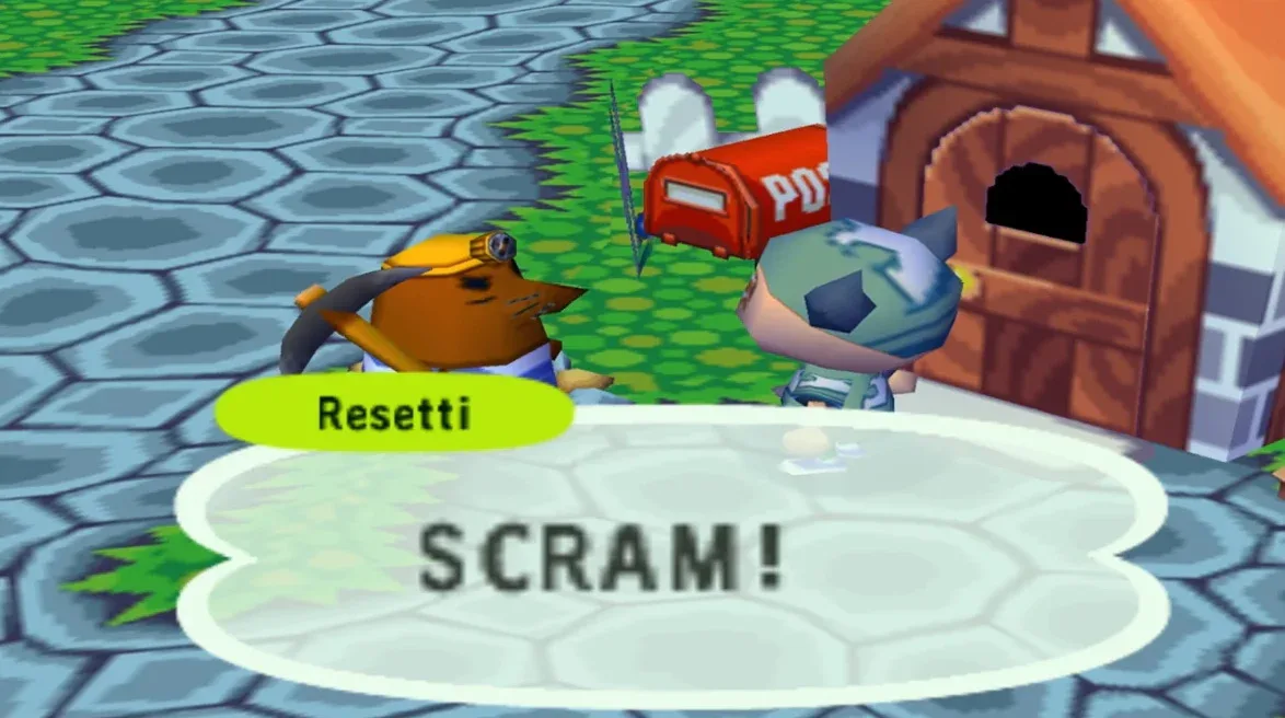 Mr resetti animal crossing