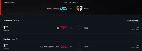 Msi knockout stage