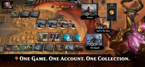 Mtg arena mobile gameplay