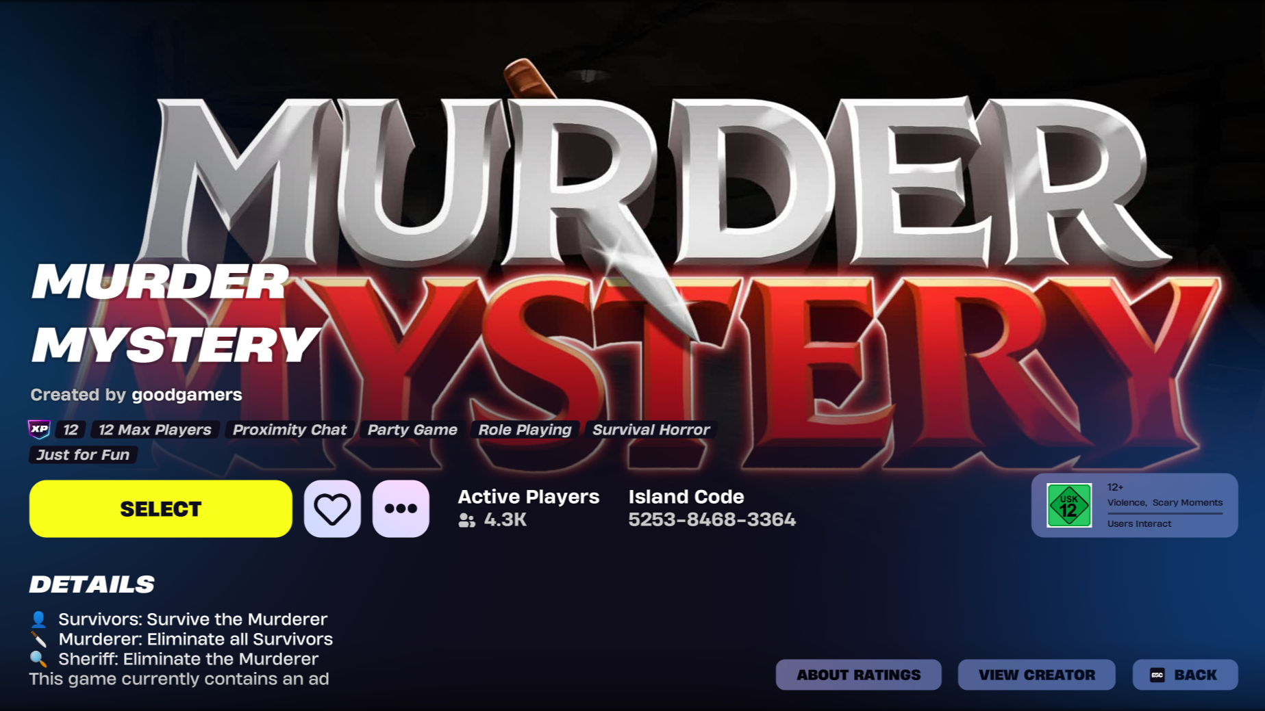 Murder mystery