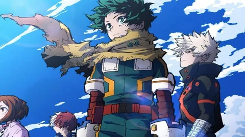 My hero academia header