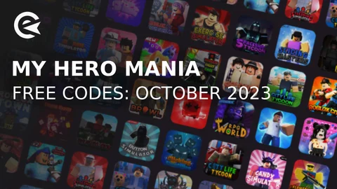 Roblox My Hero Mania New Code October 2022 