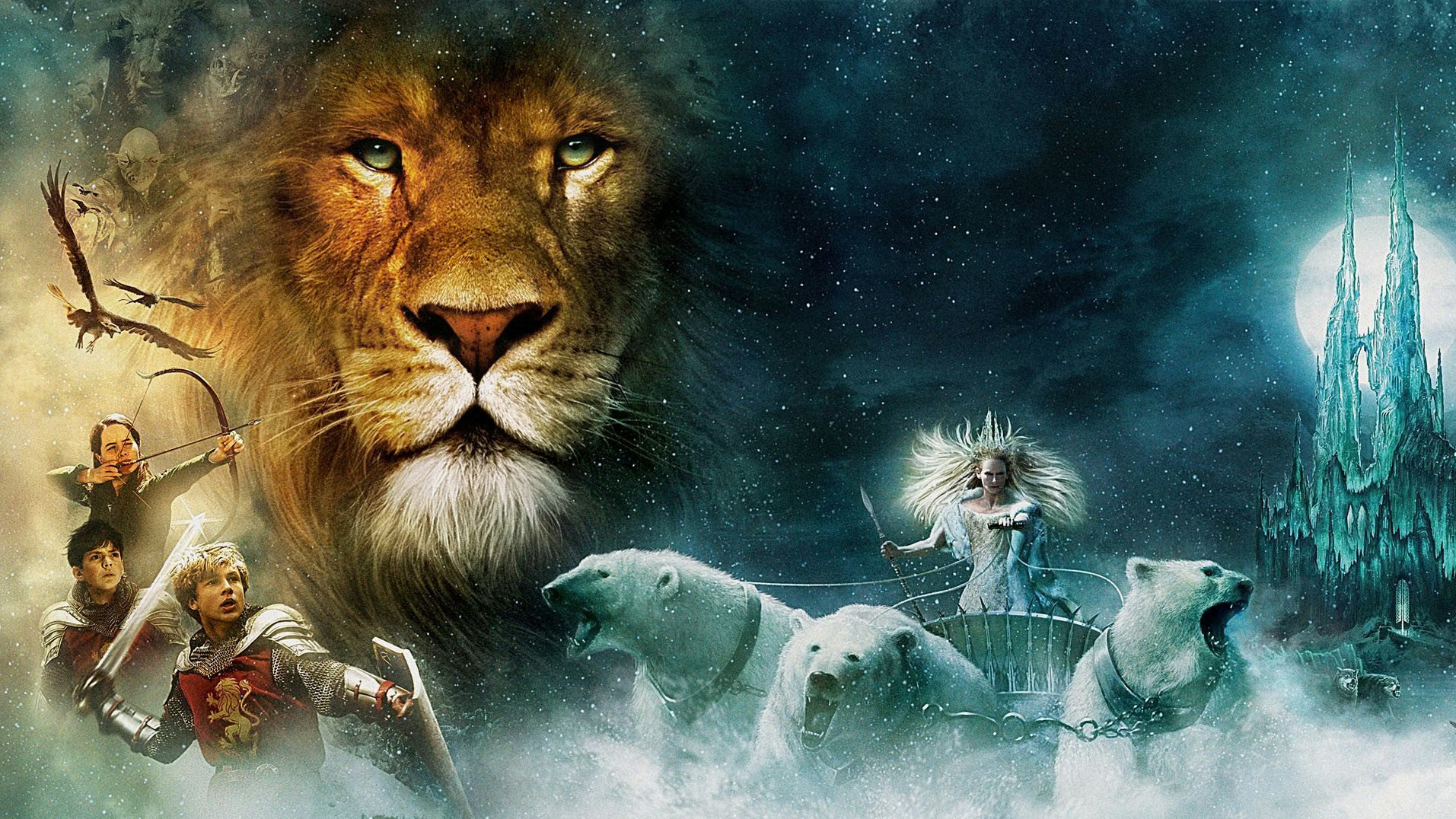 Narnia the lion the witch and the wardrobe cropped processed by imagy