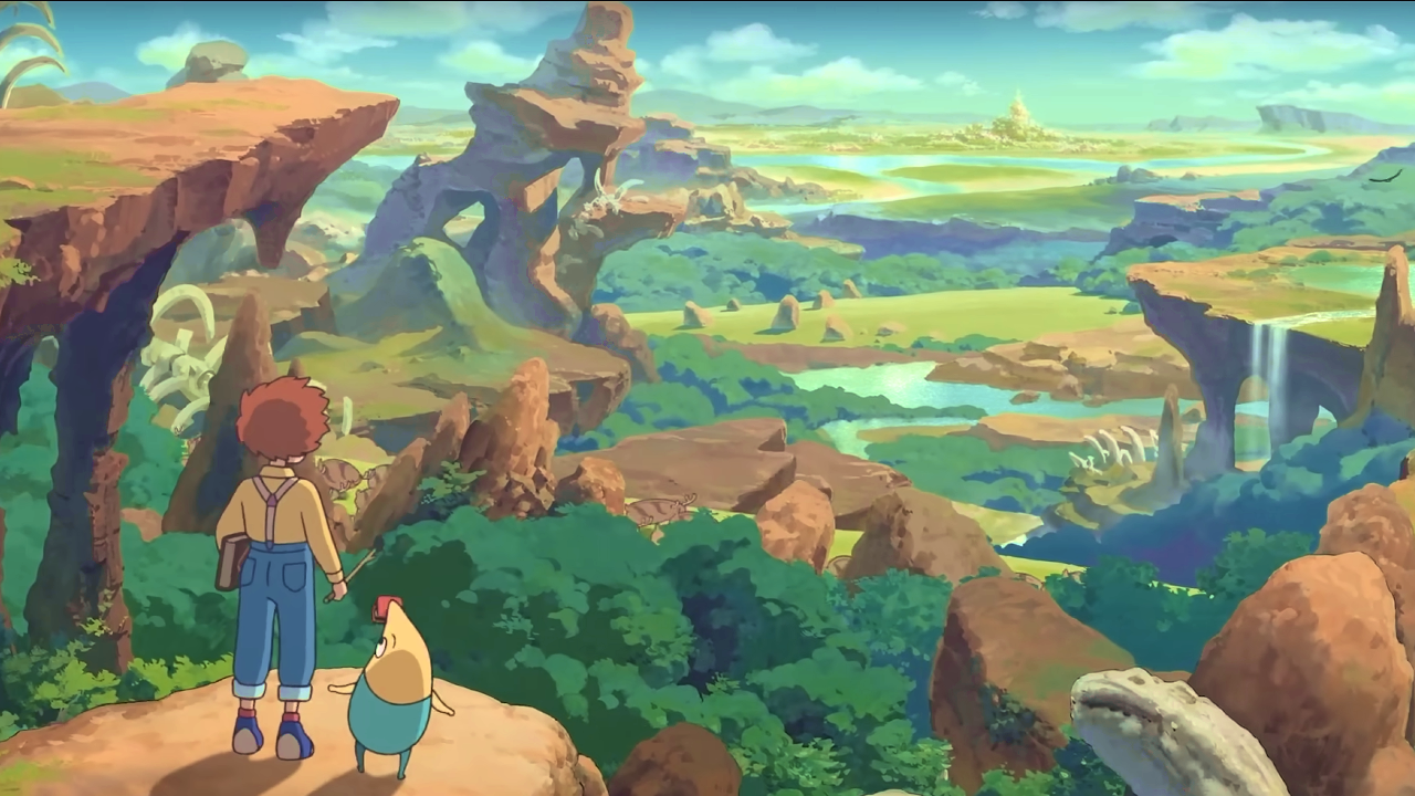 Ni no kuni animated world