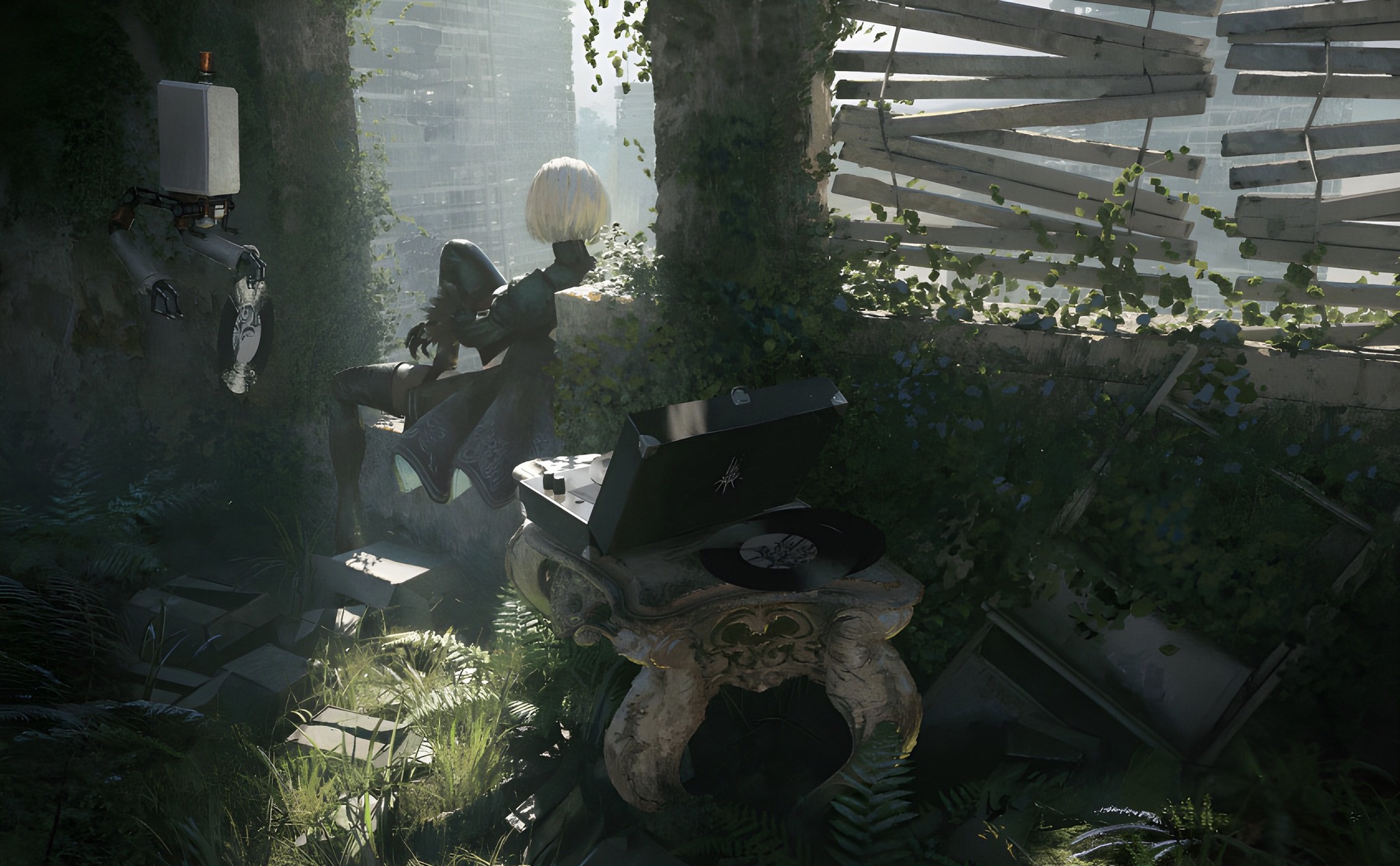 Nie R automata art